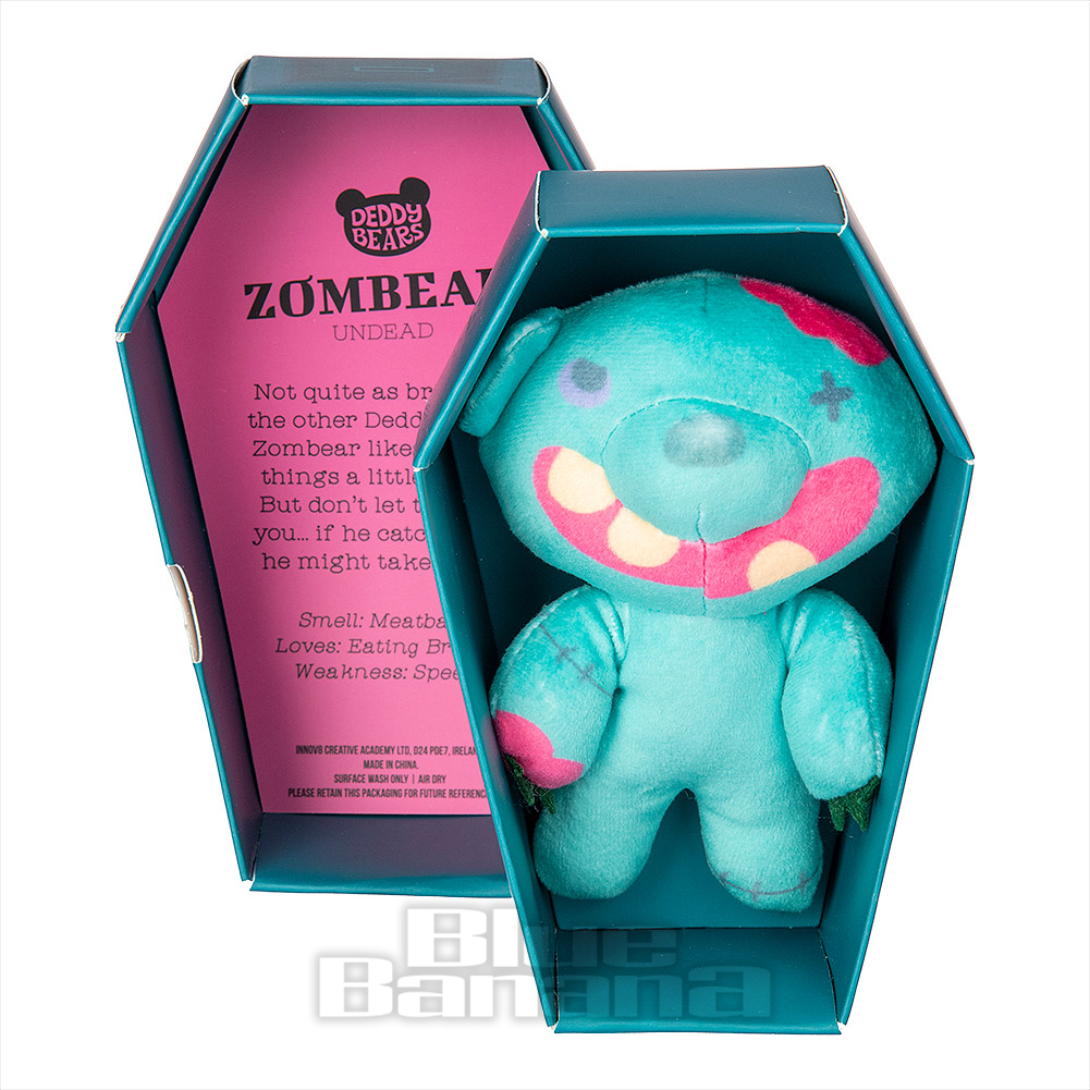 Deddy Bears Zombear Plush (Coffin) | Blue Banana