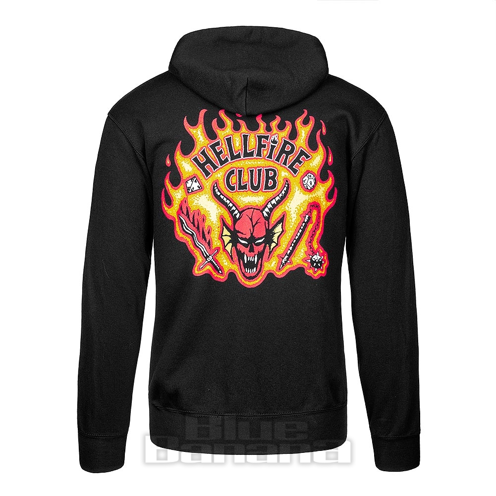 Hellfire lives ! - Sweat capuche Stranger Things - Hoodies personnalisé