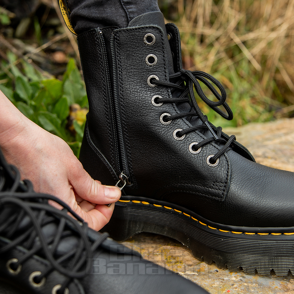 Dr Martens Black Pisa Jadon III Boots | Blue Banana UK