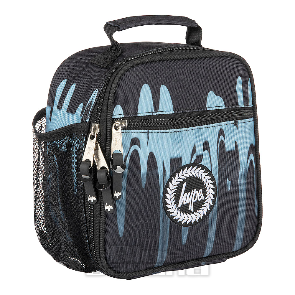 Hype Blue Drips Lunch Box Multicoloured School Bag
