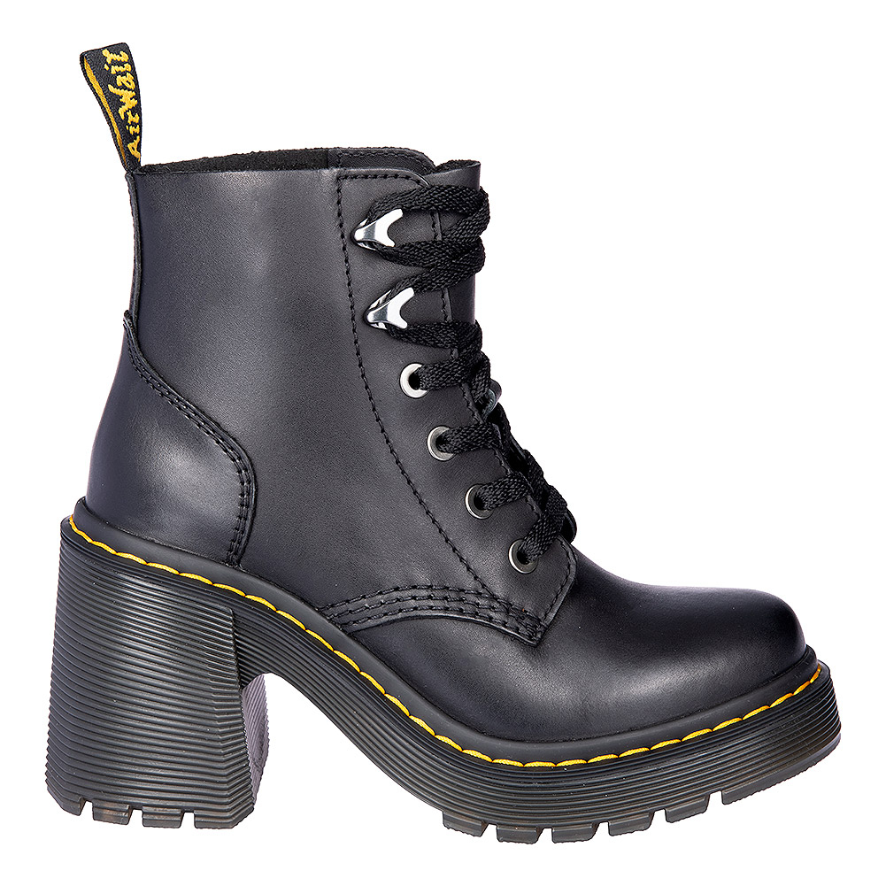 Dr Martens Sendal Jesy Heeled Boots (Black) | Blue Banana UK