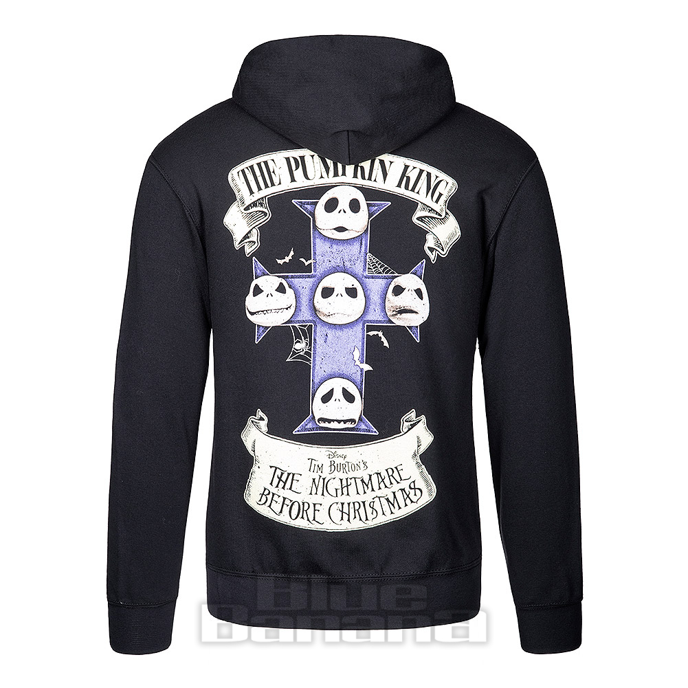 Official Nightmare Before Christmas Pumpkin King Hoodie (Black