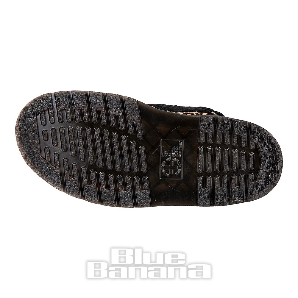 Dr Martens Jorge II Leopard Spot Hair-On Sandals (Multicolour
