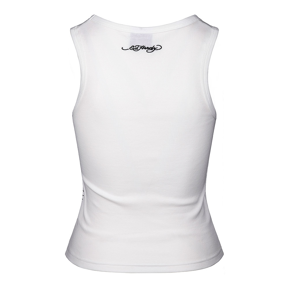 Ed Hardy Love Birds Vest (White) | Alt Vest Tops