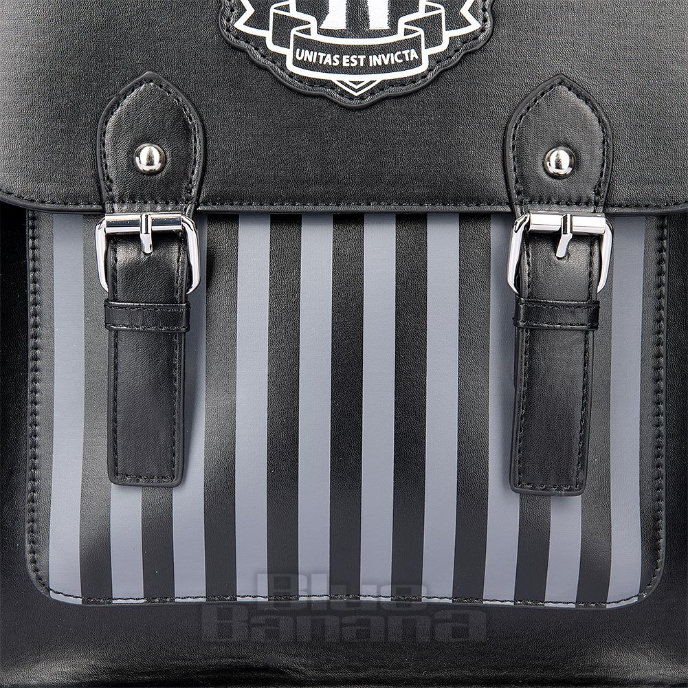 Wednesday Nevermore Satchel (Black) | Blue Banana UK