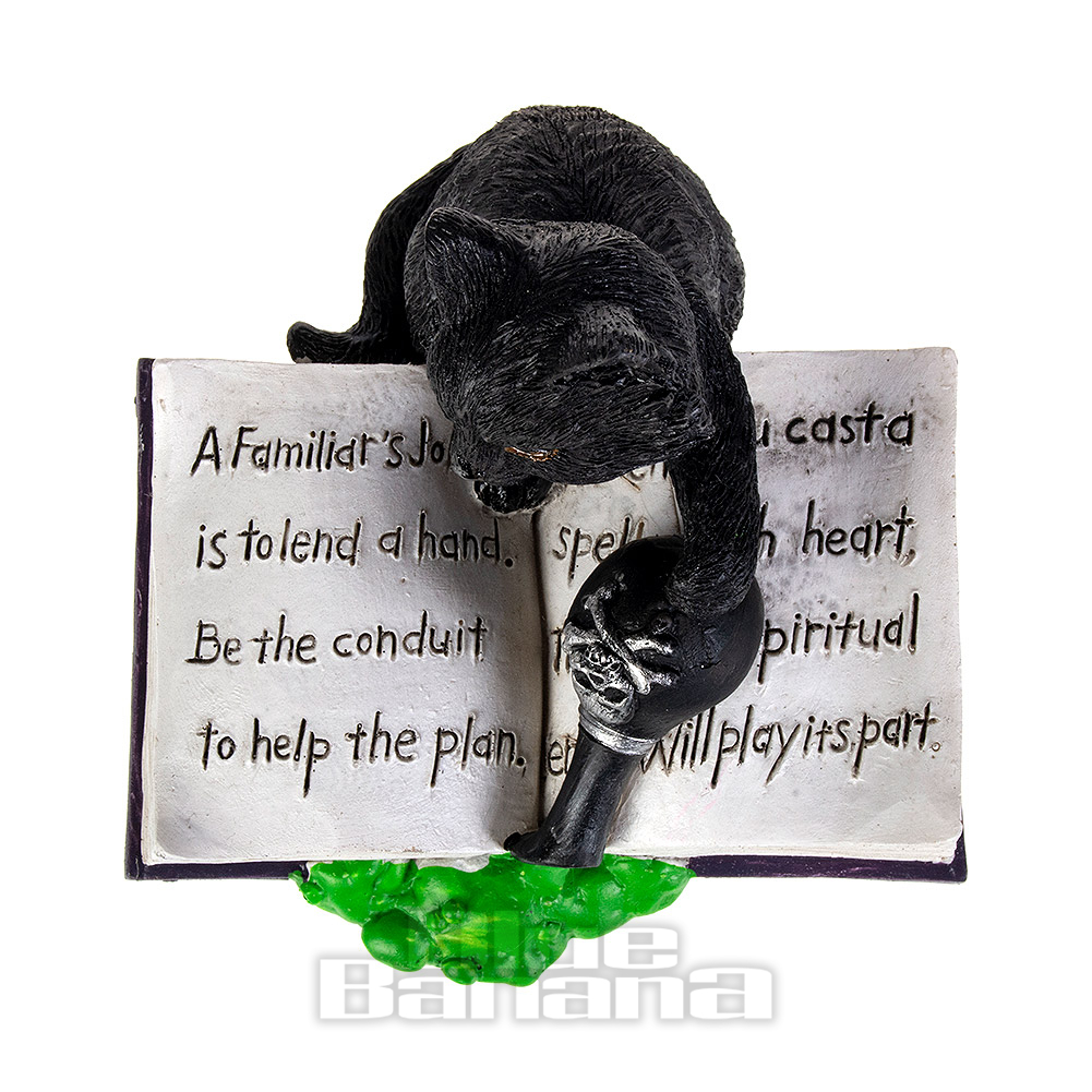 Nemesis Now Ornamento Di Gatto Renna Di Lisa Parker - 9 Cm, Resina Dipinta A Mano