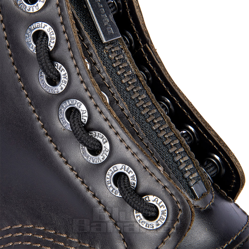 Dr Martens Sinclair Orleans Quad Boots (Dark Taupe) | Blue Banana