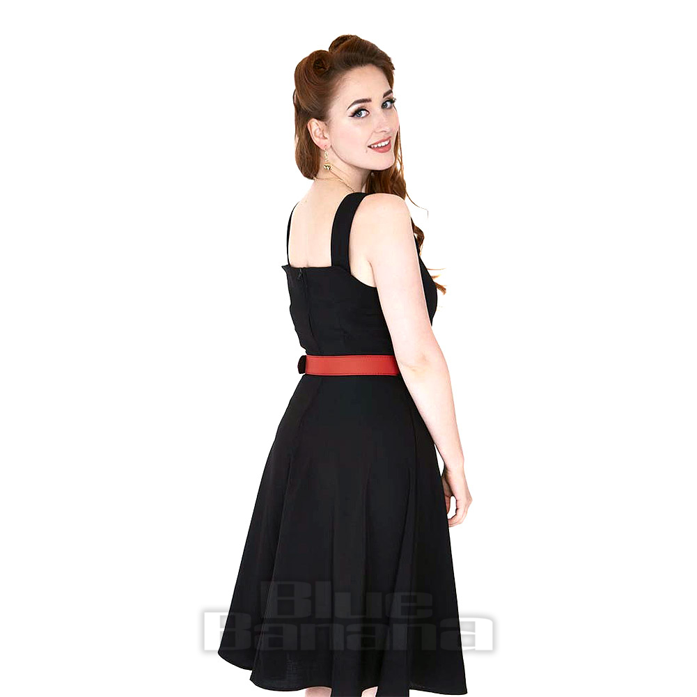 button flare dress Three Button Flare Dress main image 0