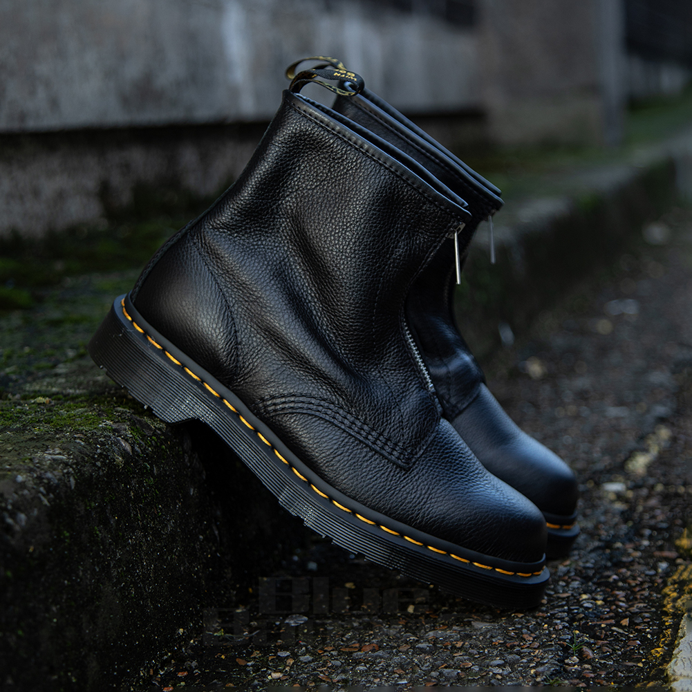 Dr Martens 1460 Virginia Zip Boot (Black) | Blue Banana