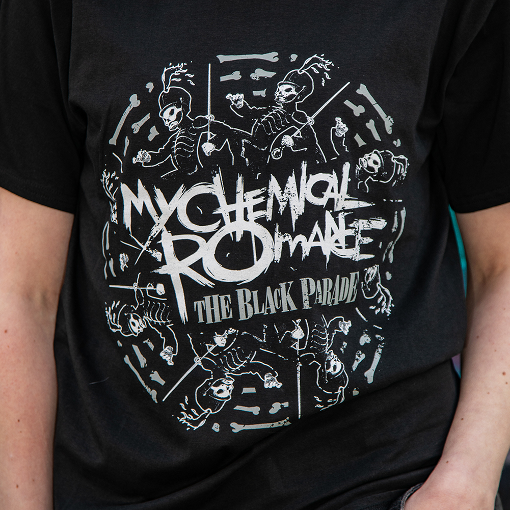 Official My Chemical Romance March T-Shirt (Black) | Official Band