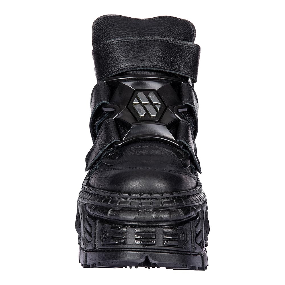 New Rock M.Wall285-S2 Shoes (Black) | Blue Banana