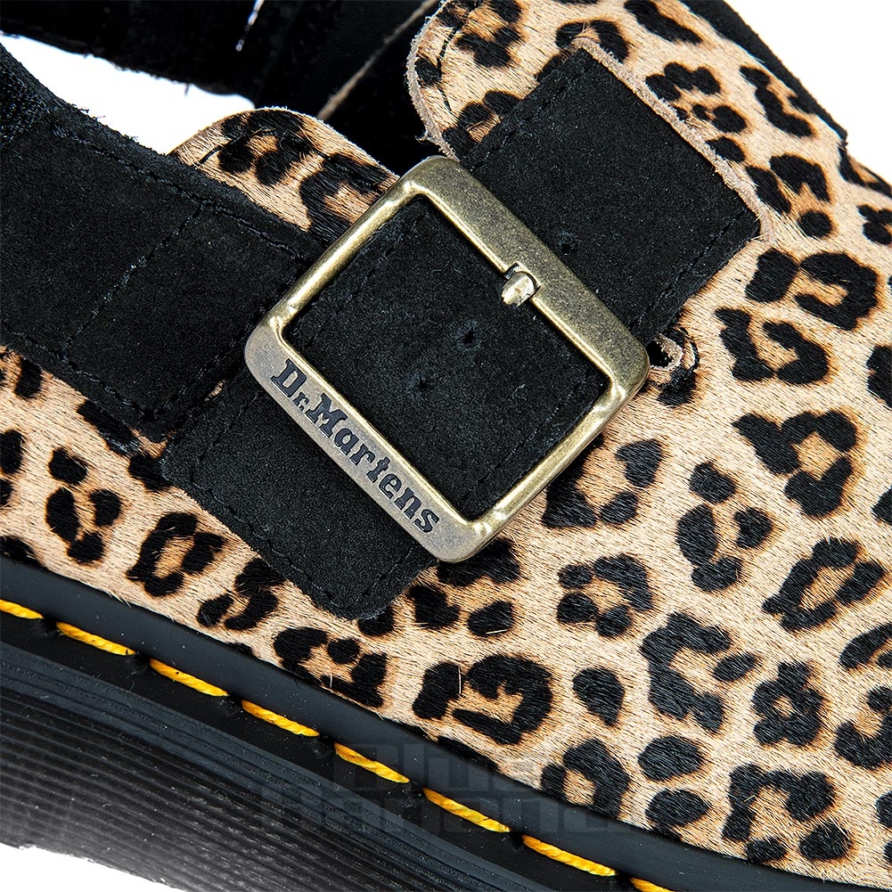 【Dr.Martens】 ★ JORGIE II ★ LEOPARD Dr. Martens Jorge II Mini Leopard Spot Unisex Shoes Multi