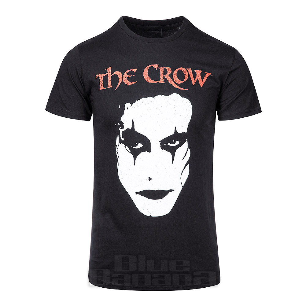Official The Crow Face TShirt The Crow Movie Merchandise