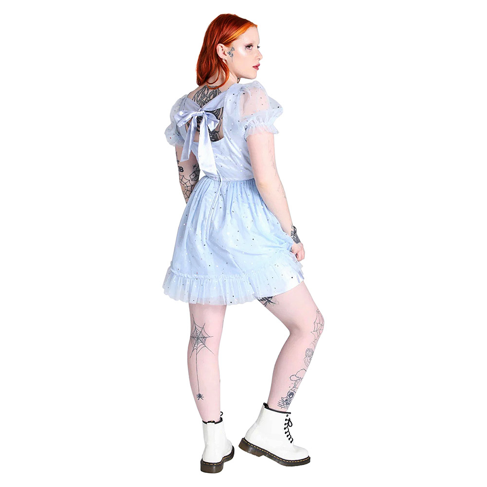 hell bunny blue dress Infinity Mini Vestido Mini Noble - 050122 Style with The Sammy Color:CHOCOLATE