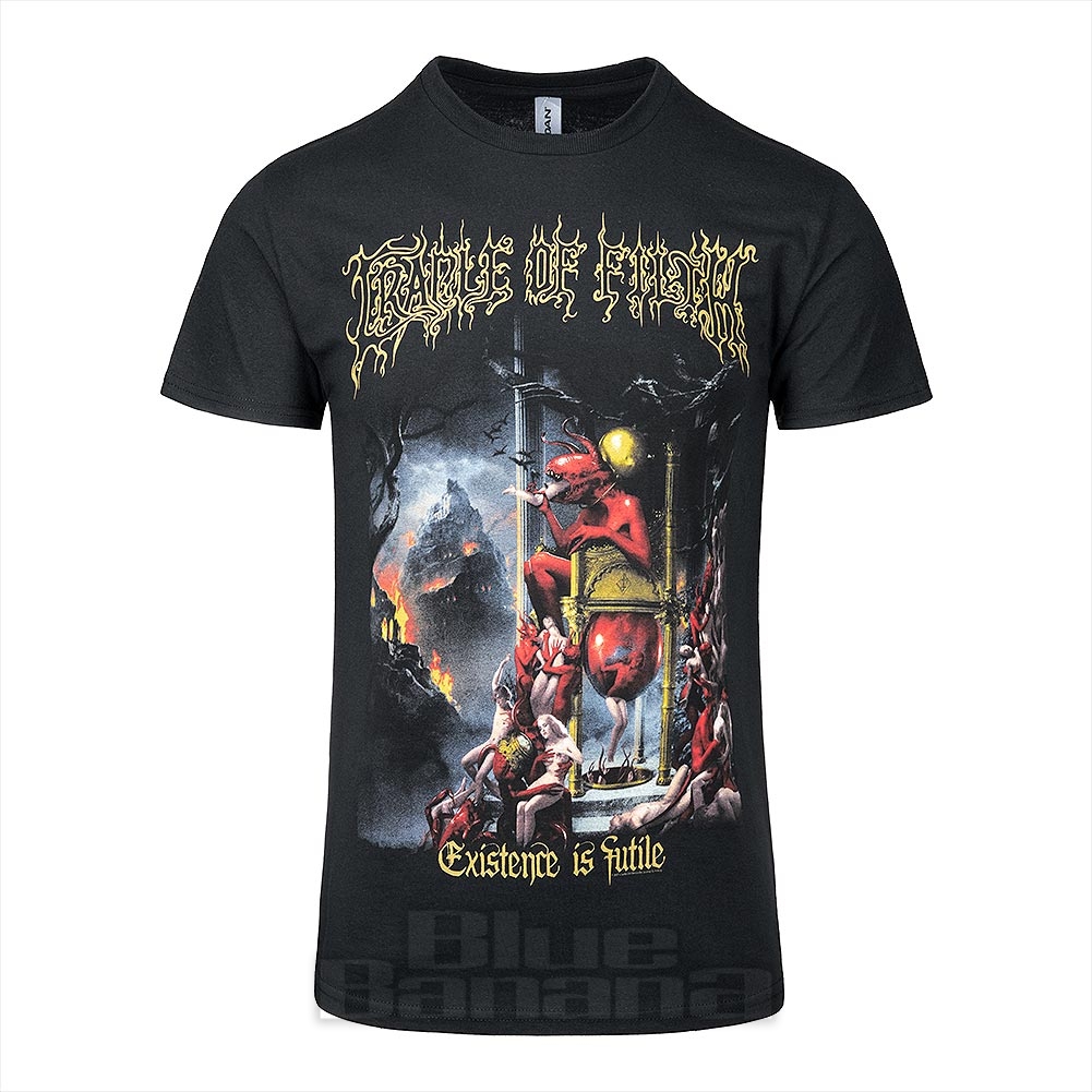 Official Cradle of Filth Existence T-Shirt | Gothic Band Merch