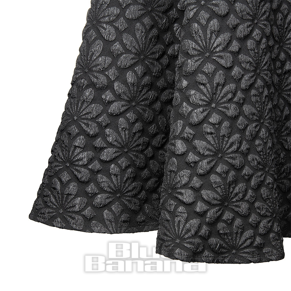 H&R London Dahlia Dress (Black) | Blue Banana