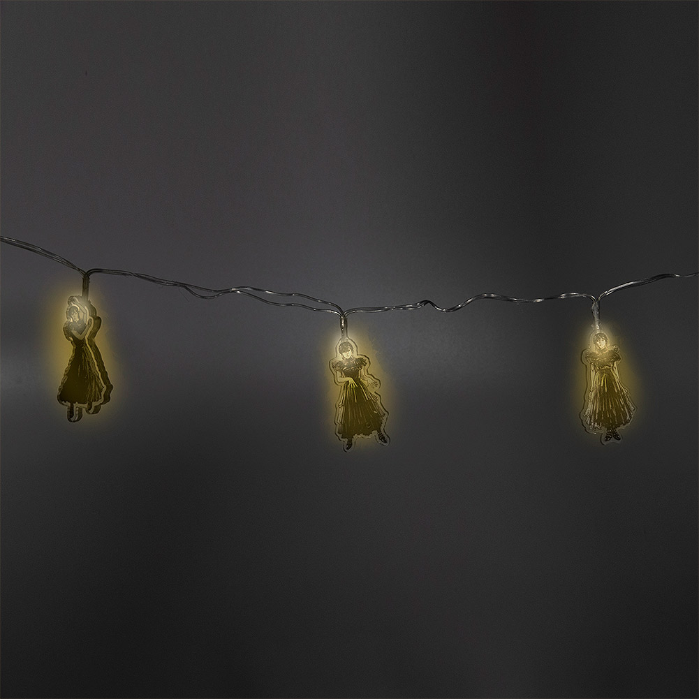 Official Wednesday Dancing String Lights (Multicolor) | Blue Banana