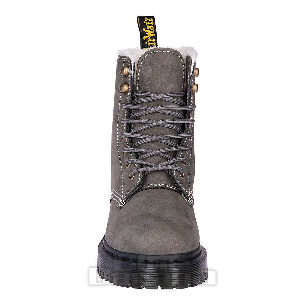 Dr Martens Pascal Bex 1460 Boots (Gunmetal Grey) | Blue Banana