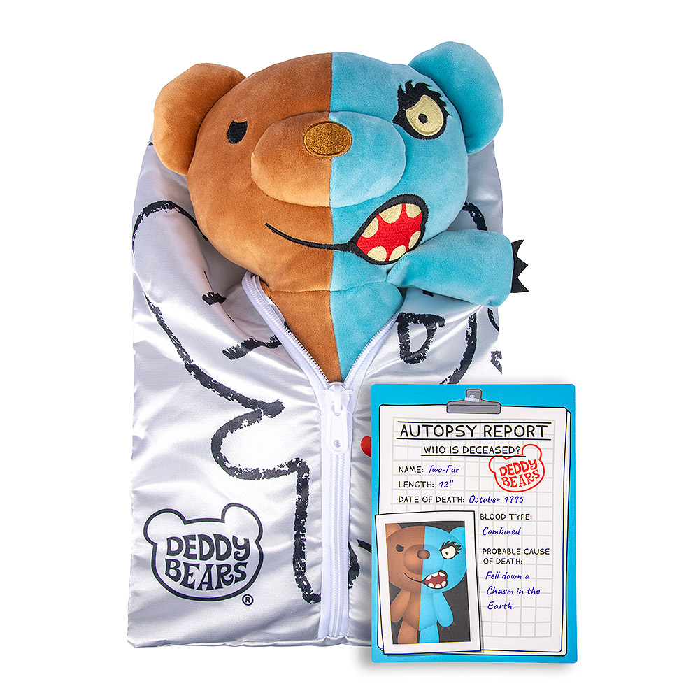Deddy Bears Two Fur Plush (Body Bag) | Blue Banana