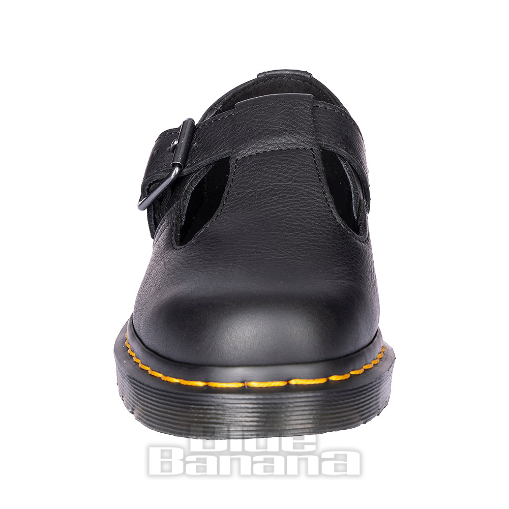 Dr Martens Polley Smooth Leather Mary Jane (Black) | Blue Banana Shoes