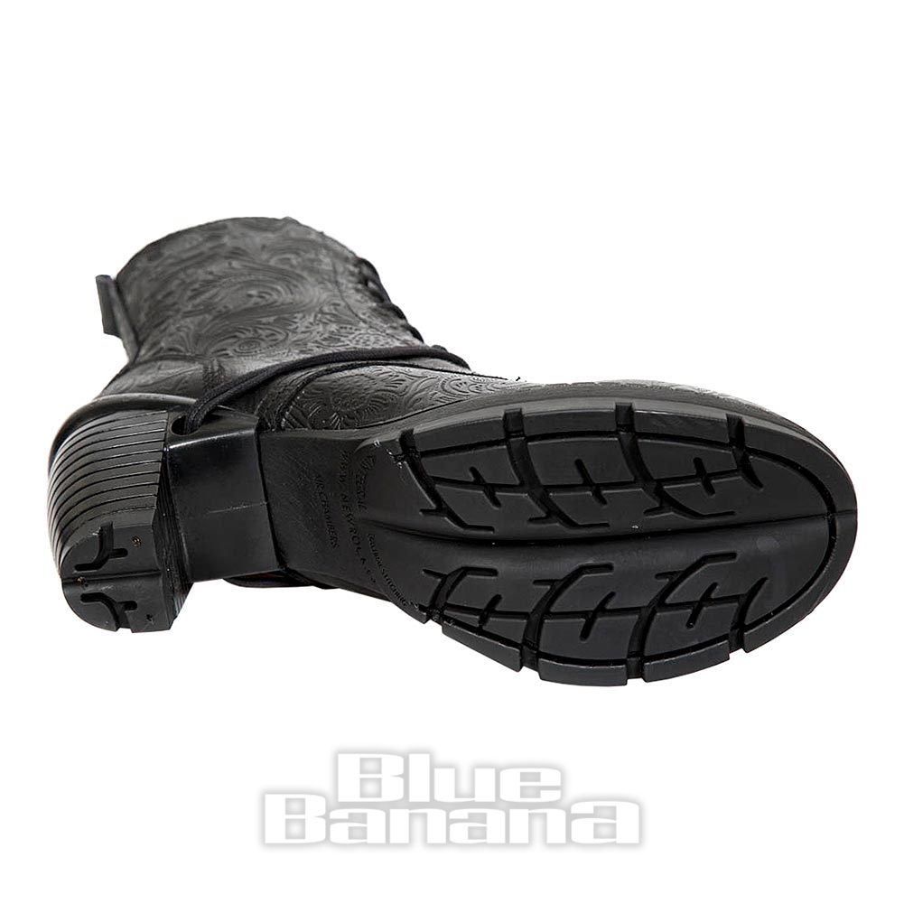New Rock Newrock NR M.288 S2 Botas Plateadas Y Negras, Unisex