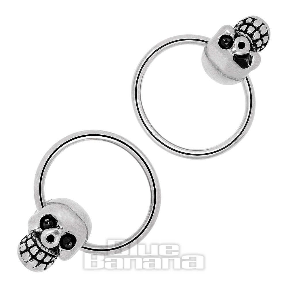 Skull captive bead ring outlet