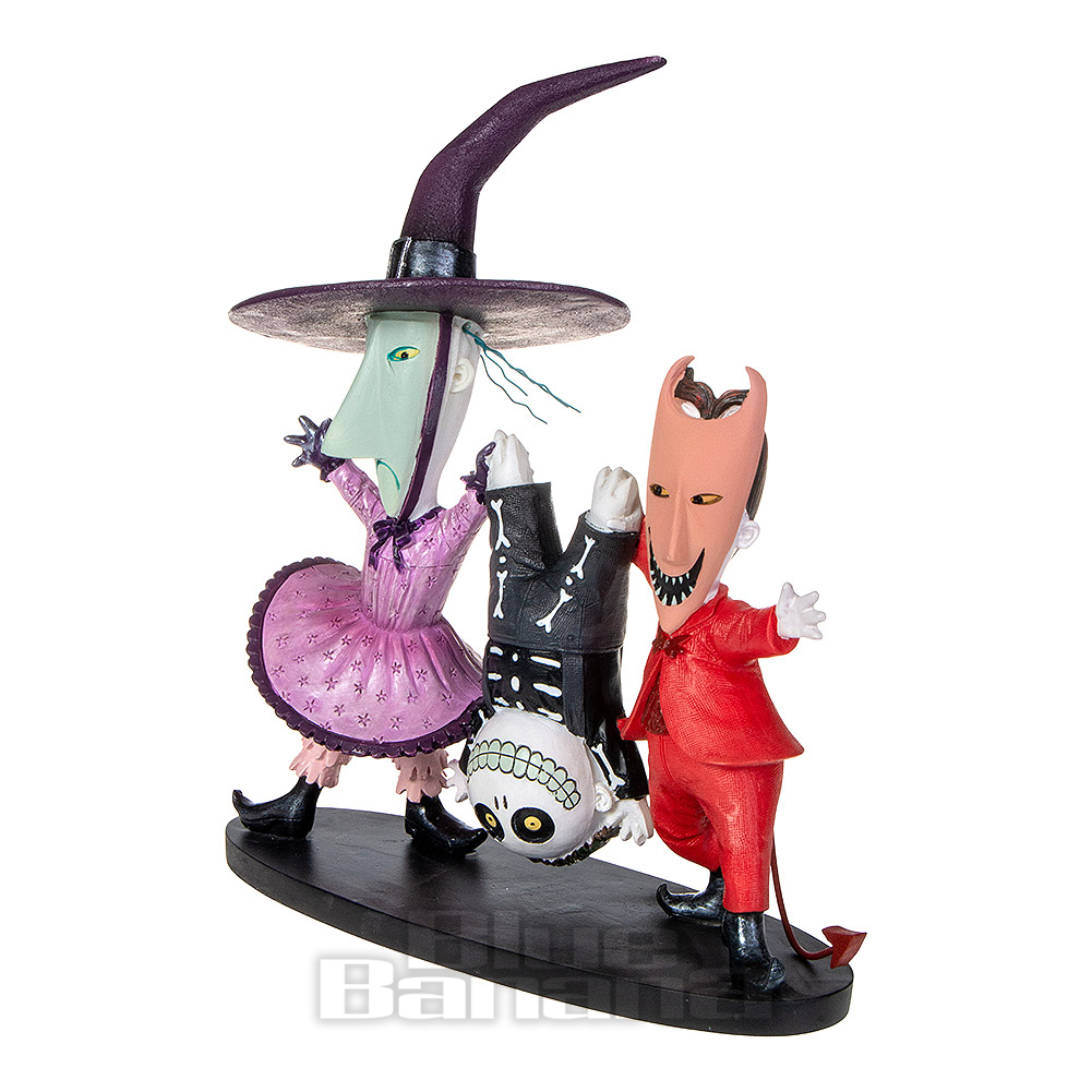 Nightmare Before Christmas Shock, Lock & Barrel Figurine Ornament