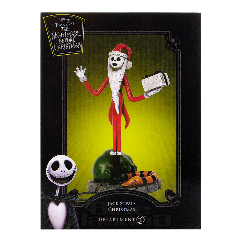 Nightmare Before Christmas Jack Steals Xmas Figurine Disney Showcase