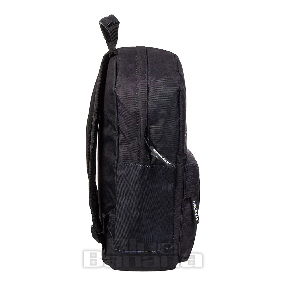 Mochila Backpack Skechers En Poliéster Color Negro Unisex Diseño De La Tela Liso