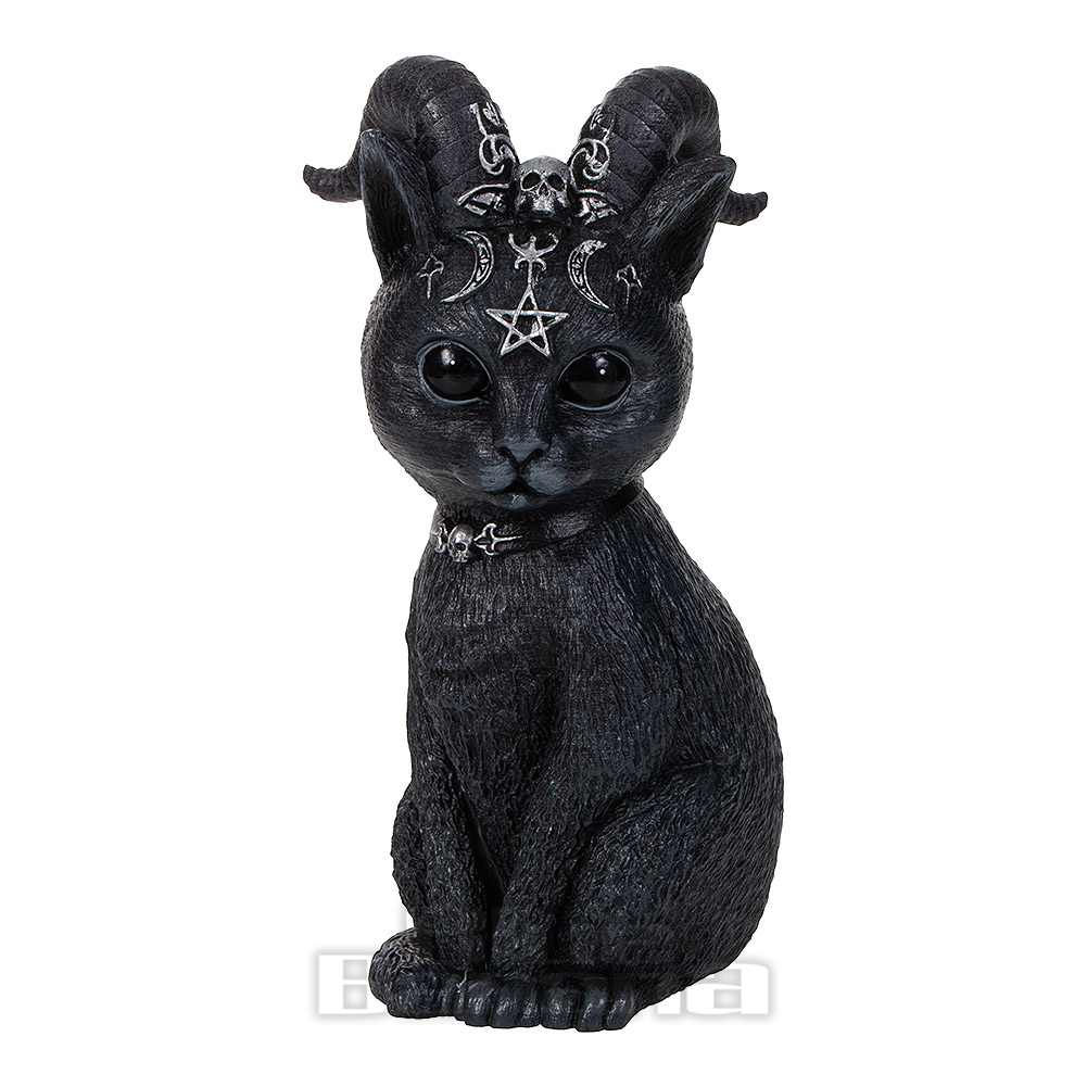 Neesis Now Laternenfigur Reapers Katzen, Schwarz, 18,5 c