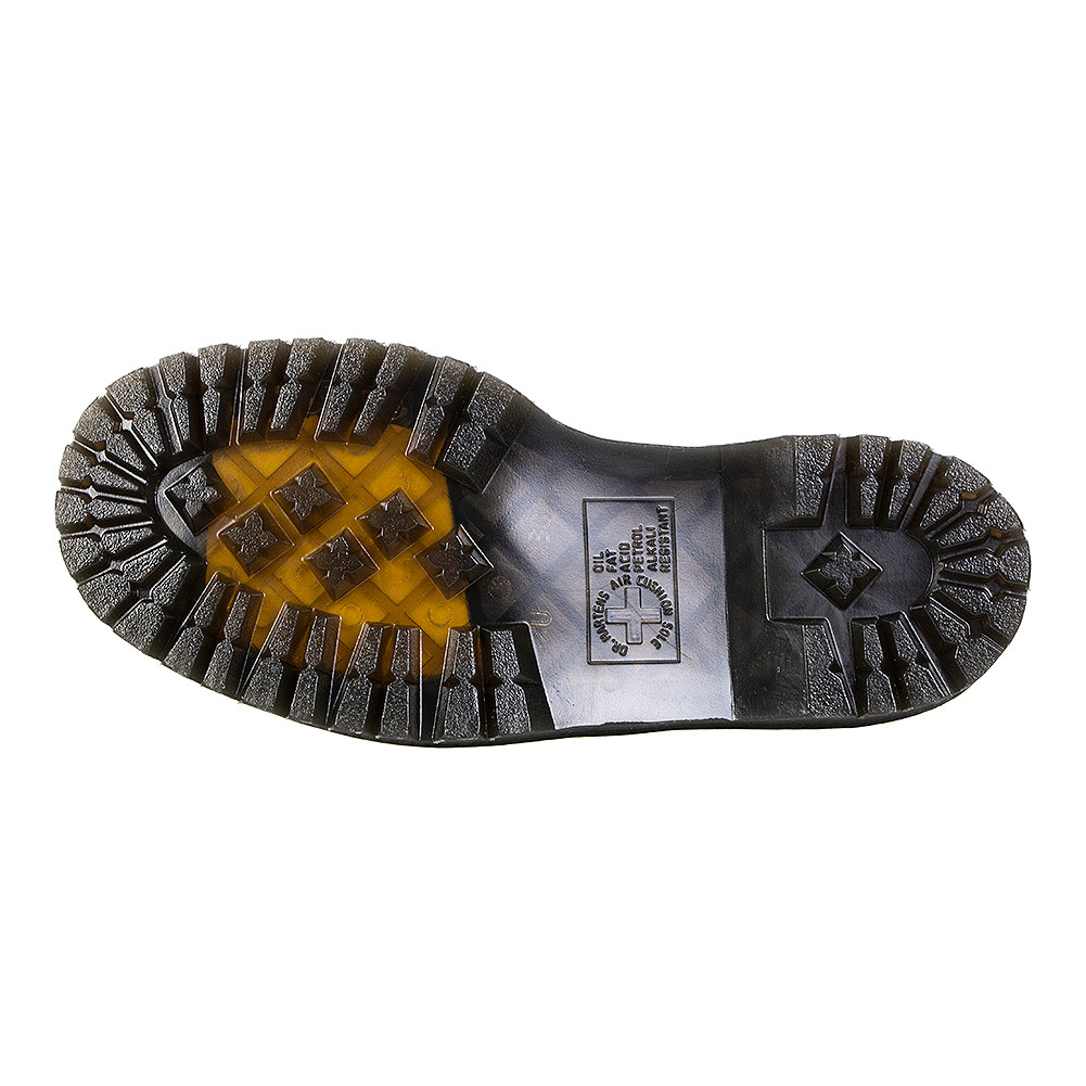 Dr Martens 1461 Quad Platform Shoes | Patent Black Dms