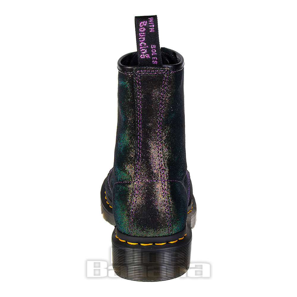 Midnight black pascal on sale 8 eye glitter boots