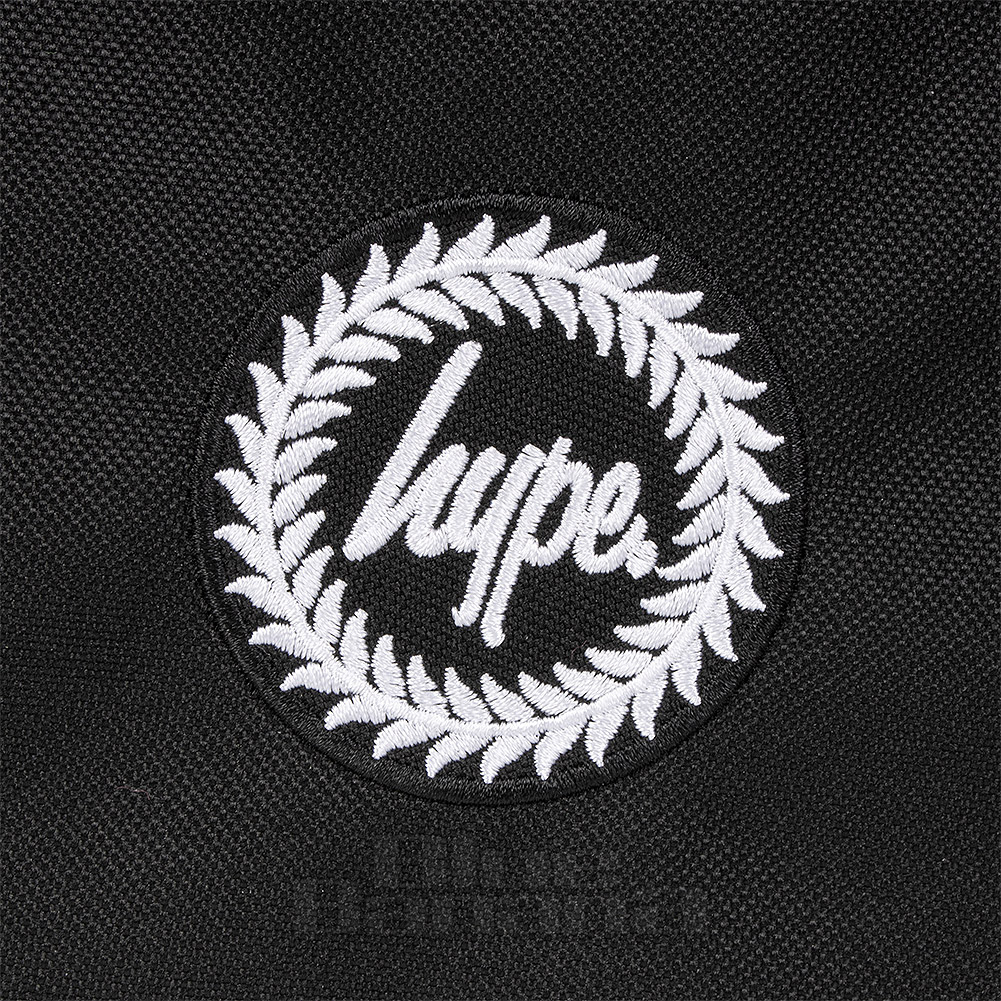 Hype Black Lunch Box Kids School Lunch Bag