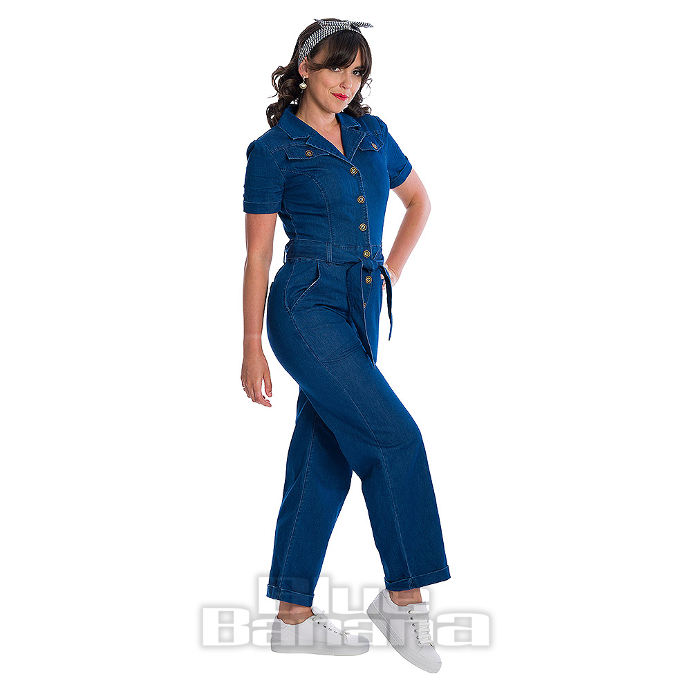 Rodeo Queen Denim Jumpsuit