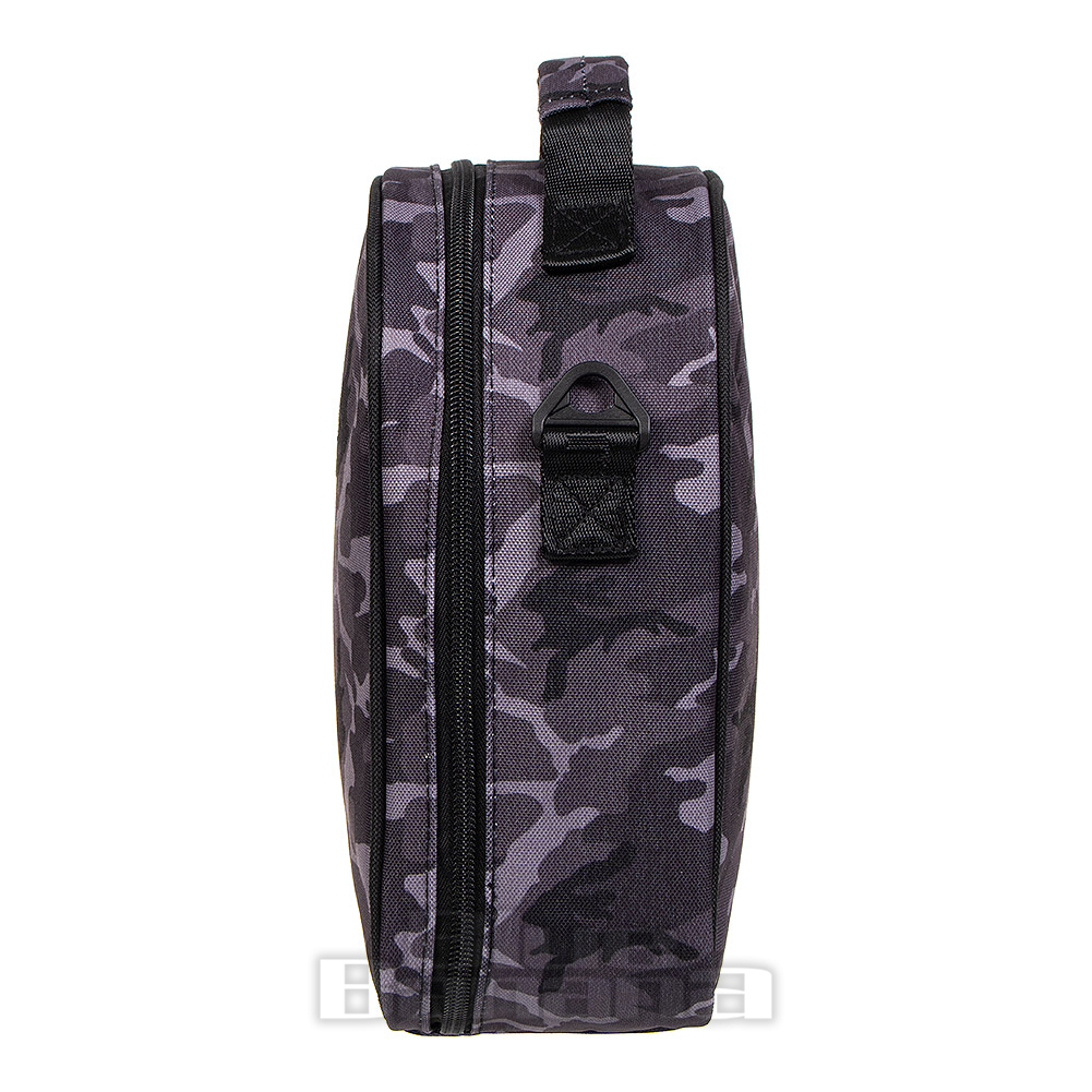 Hype Mono Camo Maxi Lunch Box School Lunch Bag Blue Banana UK