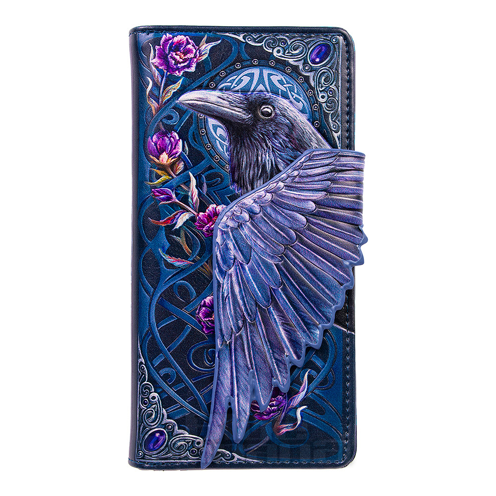Nemesis Now Ravens Flight Embossed Purse Fantasy Gothic Wallet