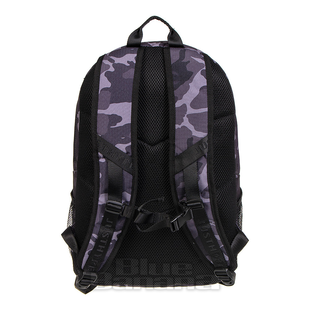 Hype Mono Camo Maxi Backpack Travel Bags Blue Banana UK
