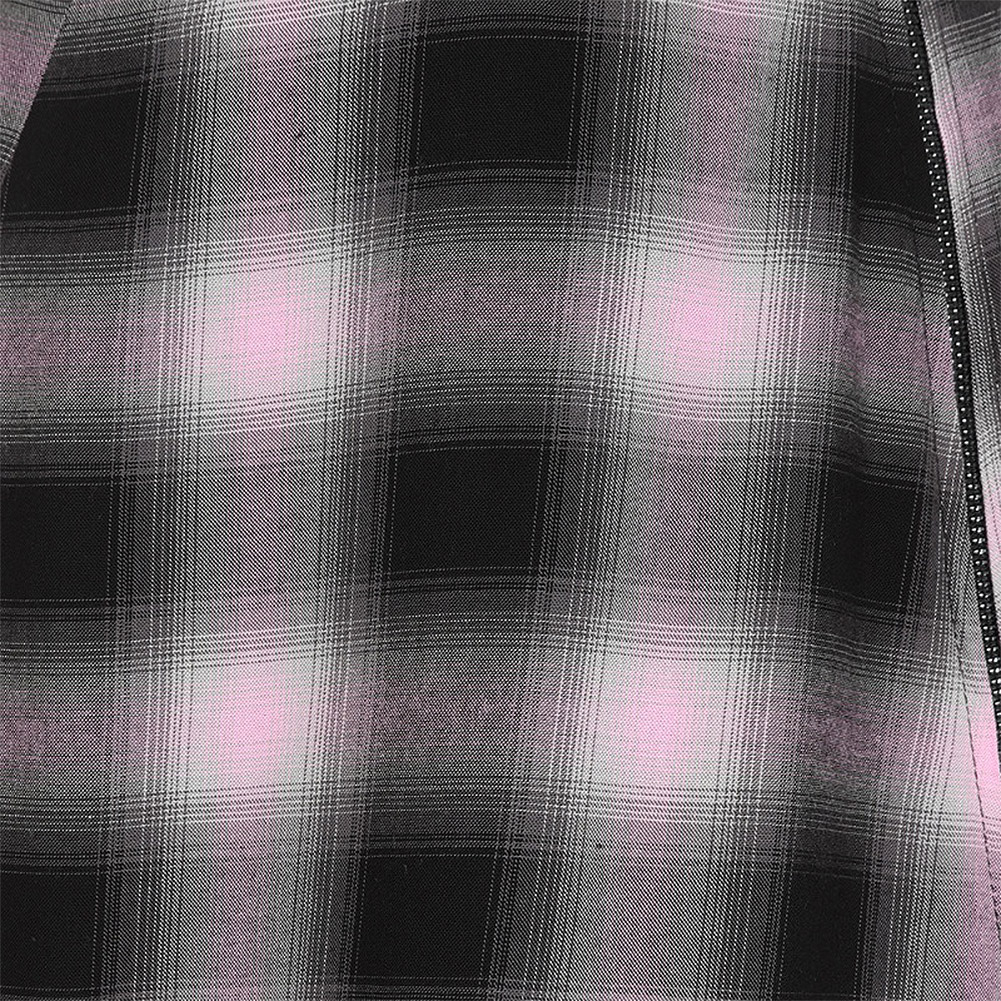 Hell Bunny Janine Tartan A Linjainen Hame Musta Punainen