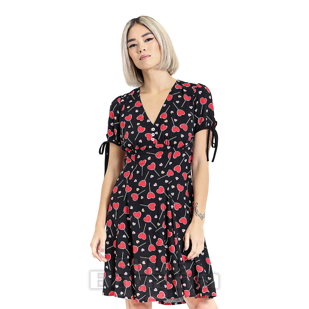 Hunny Bunny Mini Dress Raspberry