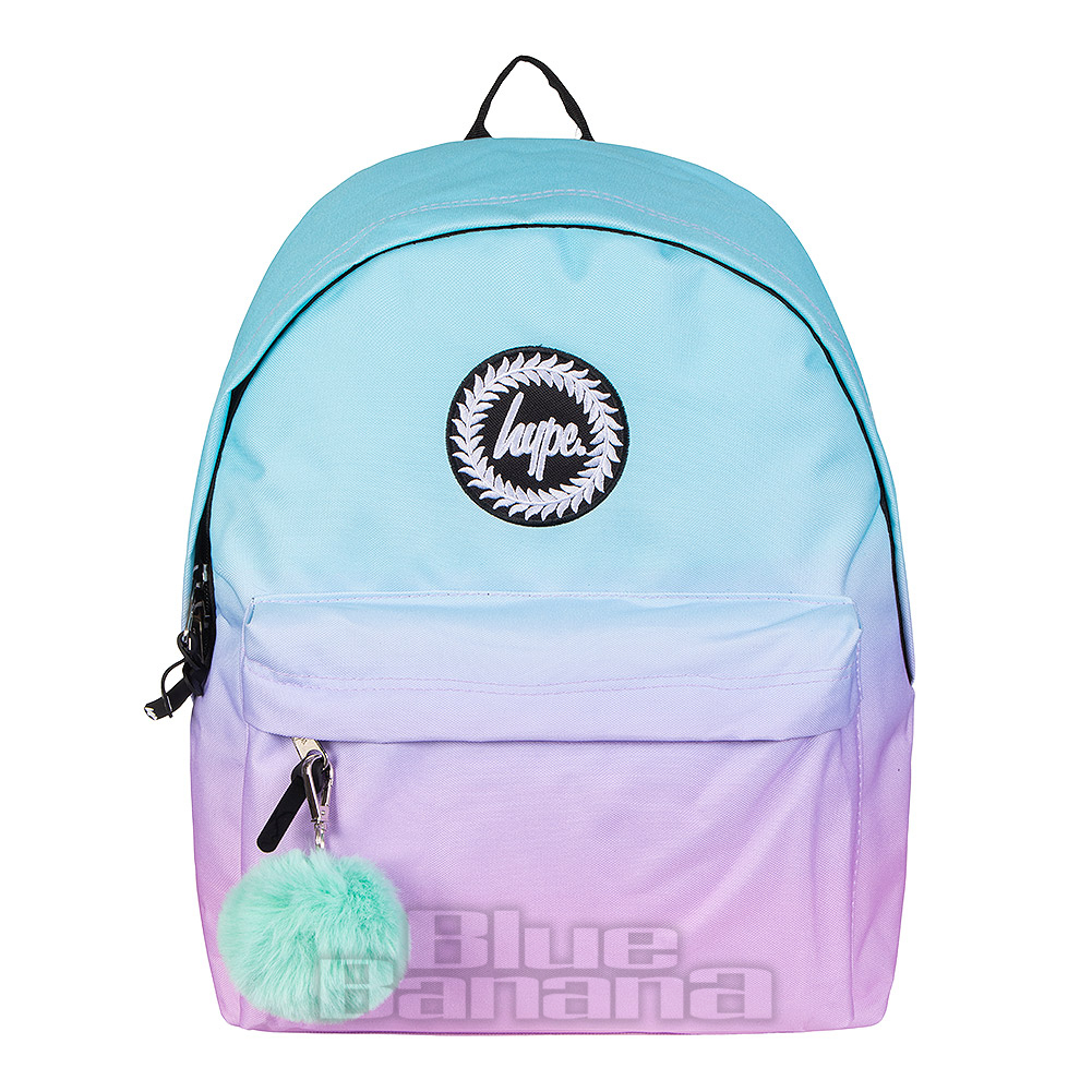 Hype Badge Mint Fade Backpack School Rucksack & Bag