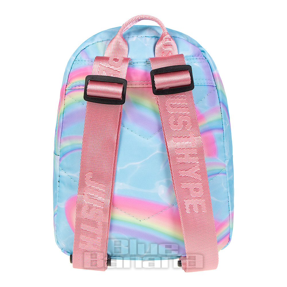 Hype Blue Rainbow Mini Backpack Kids Bags Blue Banana UK