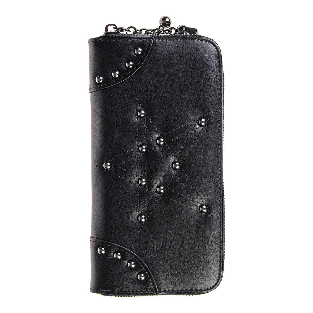 BANNED MISS FOXY WALLET BLACK