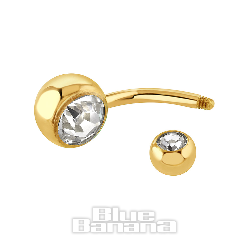Nose piercing hotsell blue banana