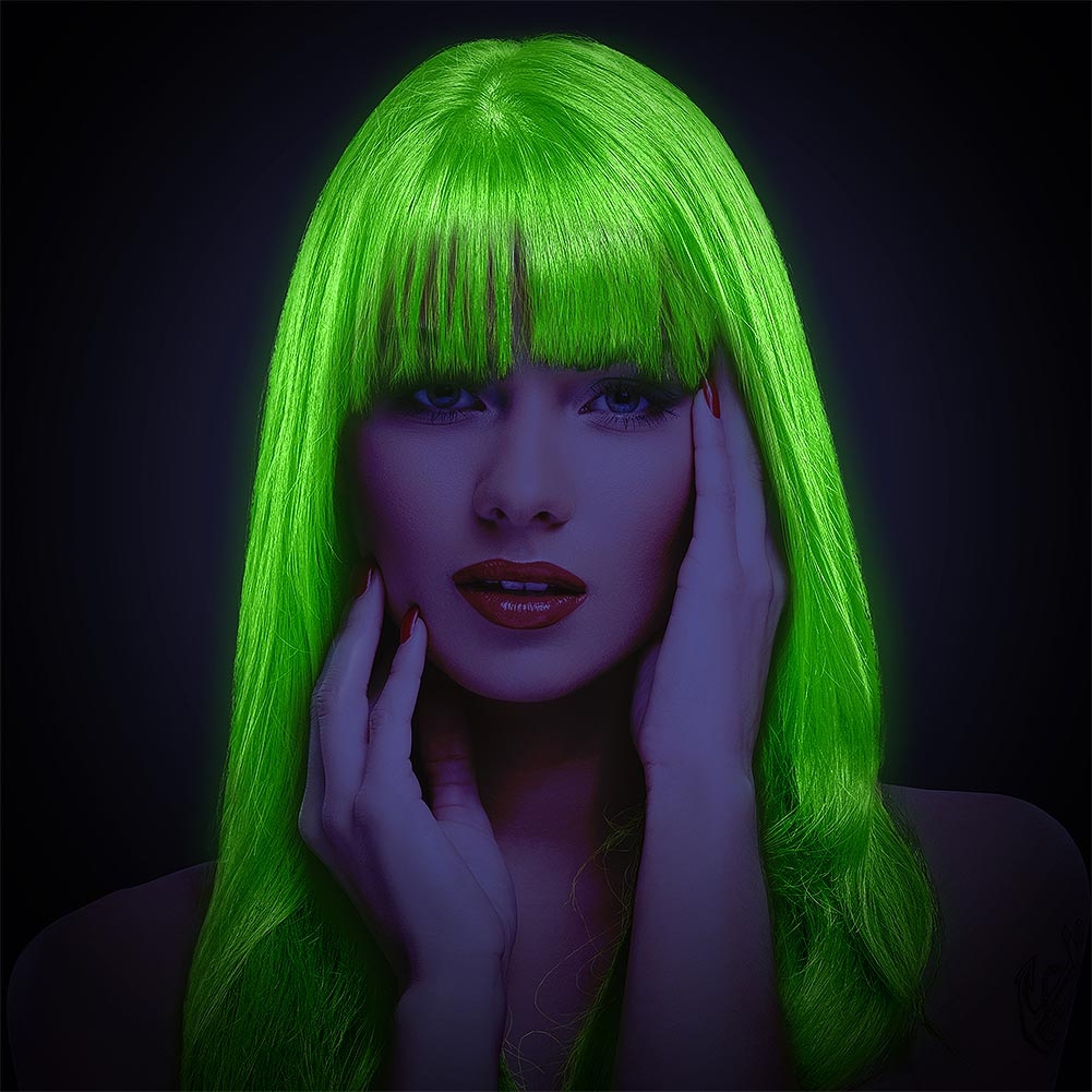 thumbnail interactive-video image 1 of Manic Panic Amplified Semi-Permanent Hair Dye - Electric Lizard Green 4oz (118ml) 1 of 3