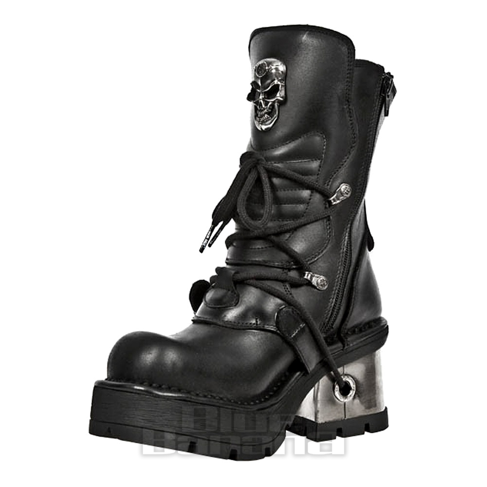 New Rock M.1044-S1 M8 Heeled Boots | UK Supplier