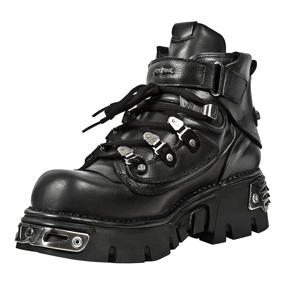 New Rock M 654 S1 Reactor Ankle Boots Gothic Shoes UK New Rock M 654 S1 Reactor Ankle Boots Gothic Shoes UK