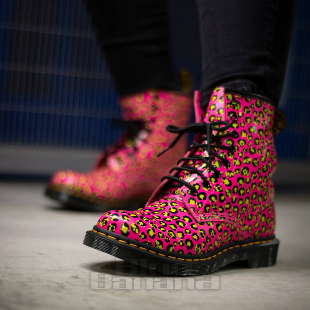 Dr. Martens 1460 - Stivali Donna In Pelle, Colore Viola, Taglia 41 EU, Modello Bovver Boots