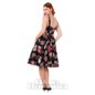 Hell Bunny Yuna Midi Dress (Black) | Alternative Dress, Gothic Clothing