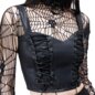 Killstar Nyxian Corset Top (Black) | Gothic Fashion
