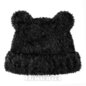 Blue Banana Knitted Ears Hat (Black) | Blue Banana